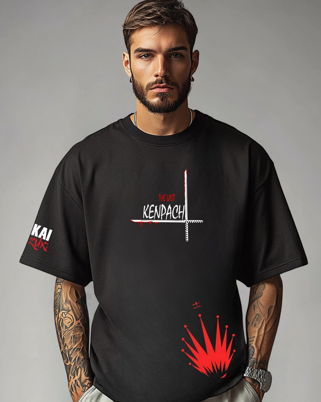 Bleach: Zaraki The Last Kenpachi Oversize T-Shirt