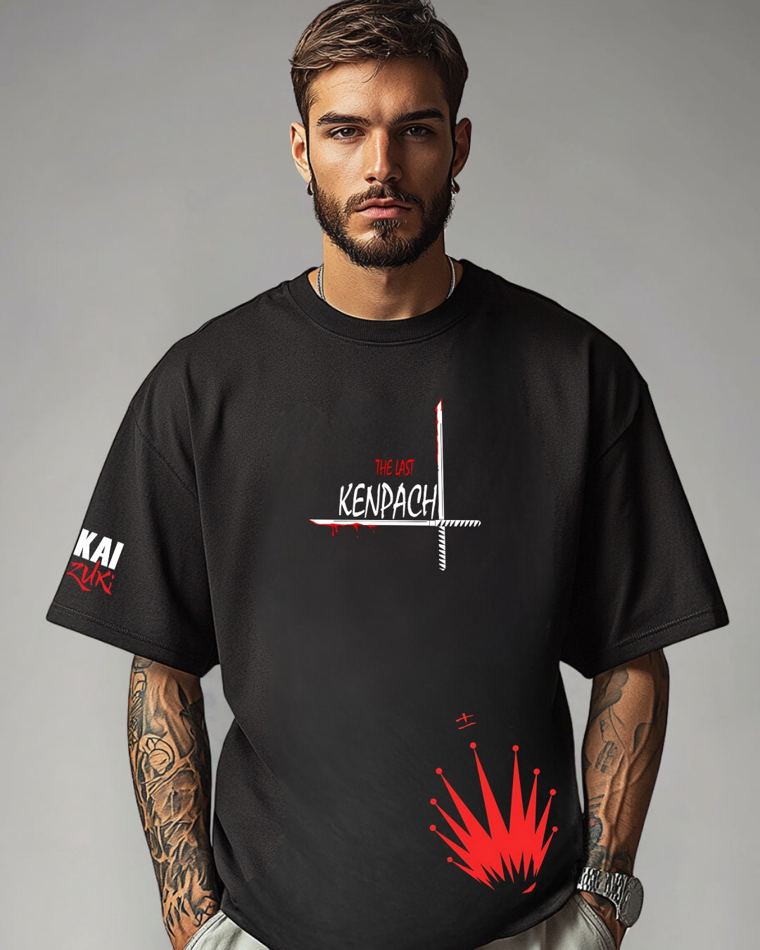Bleach: Zaraki The Last Kenpachi Oversize T-Shirt