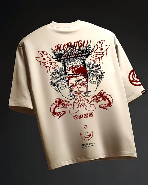 Jujustu Kaisen: Sukuna's Domain Oversize Tshirt