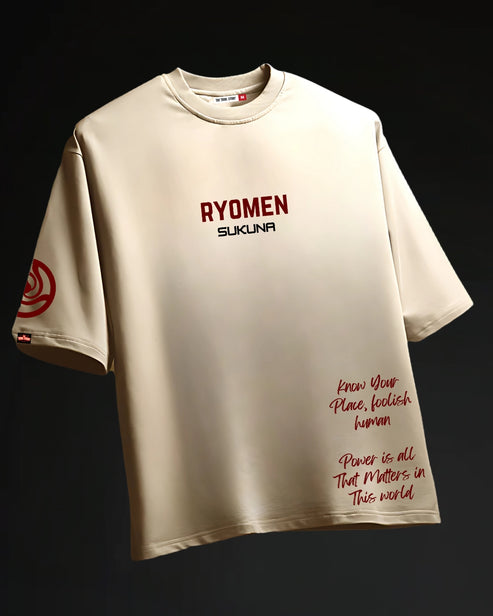 Jujustu Kaisen: Sukuna's Domain Oversize Tshirt