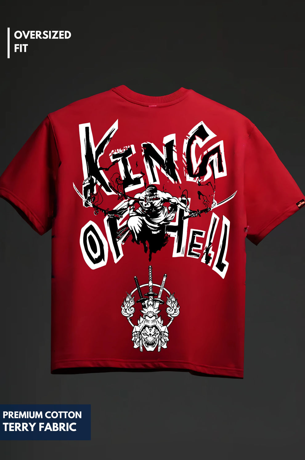 One Piece: King of Hell Oversize T-shirt