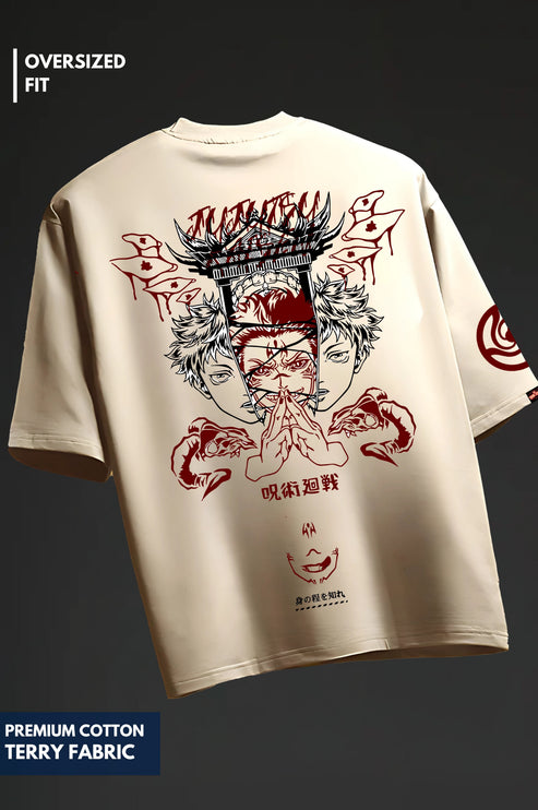 Jujustu Kaisen: Sukuna's Domain Oversize Tshirt